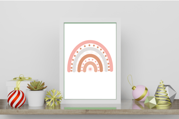 Download Whimsical Wall Art, Boho Rainbow Art - Boho Collection