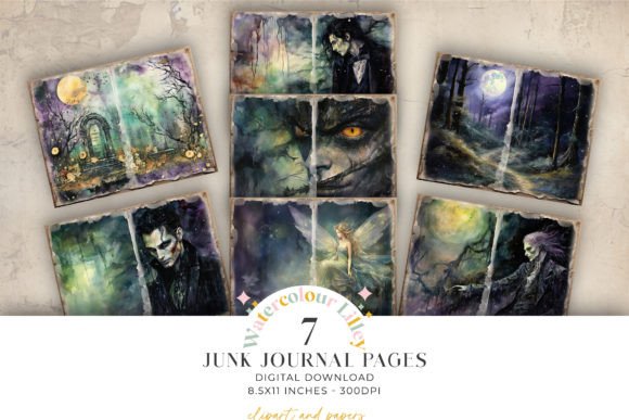 Download Magical Enchanted Forest Junk Journal - Premium Resources
