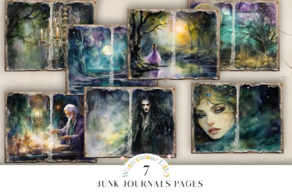 Download Magical Enchanted Forest Junk Journal - Premium Resources
