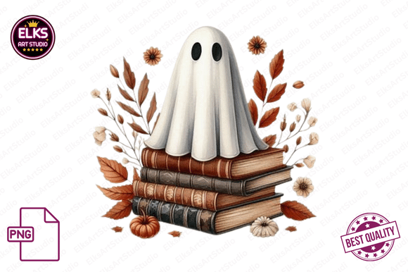 Download Vintage Fall Ghost Clipart, Autumn Boho - Boho Collection