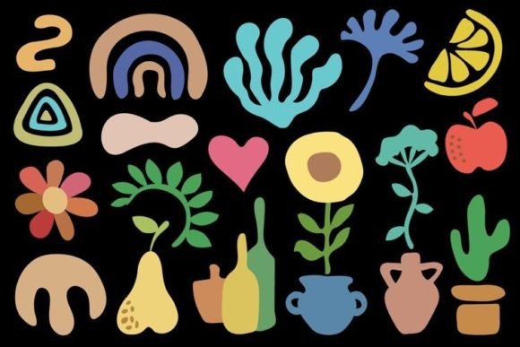Download Boho Set, Design Shapes - Boho Collection