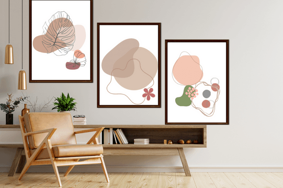 Download Boho Wall Art Set of 3 Prints - Boho Collection