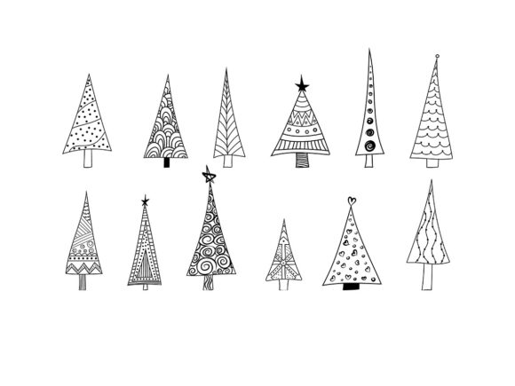 Download Boho Style Christmas Tree SVG - Boho Collection