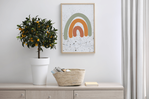Download Rainbow Printable Wall Art, Boho Art - Boho Collection