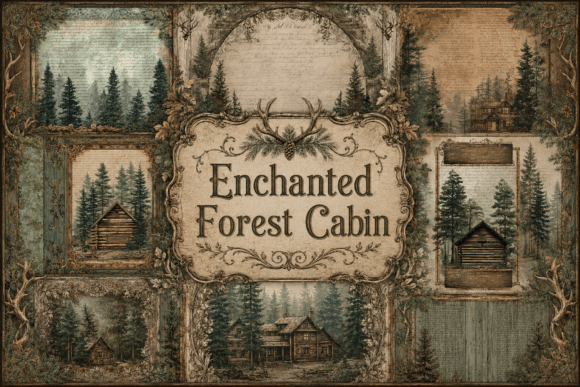 Download Enchanted Forest Cabin - Premium Bundle